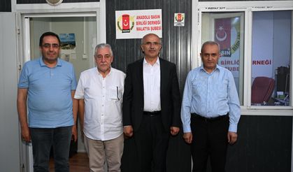 Belediye Başkanı Sami Er, Malatya Şubemizi ziyaret etti