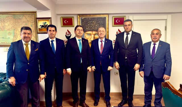 Anadolu Basın Birliği’nden Ümit Özdağ’a ziyaret
