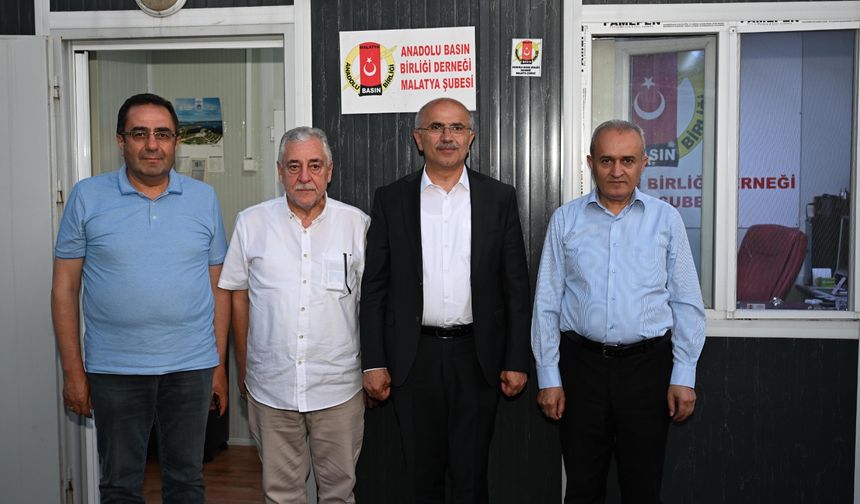 Belediye Başkanı Sami Er, Malatya Şubemizi ziyaret etti