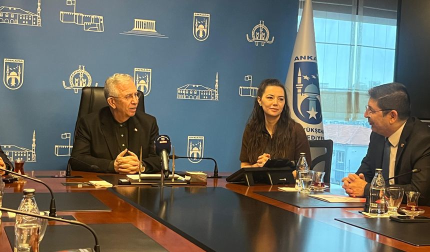 ABB, gazetecileri Mansur Yavaş ile Buluşturdu