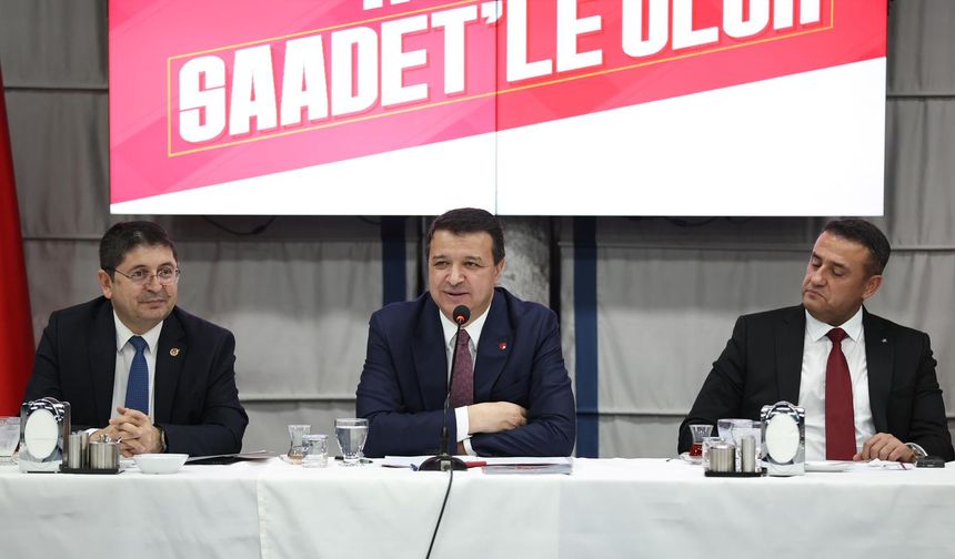 ABB üyeleri, Mahmut Arıkan ile bir araya geldi